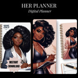 Empower Your Life with the Ultimate "That Girl Planner": Versatile Digital & Printable Planners and Trackers (Includes Resell Rights)