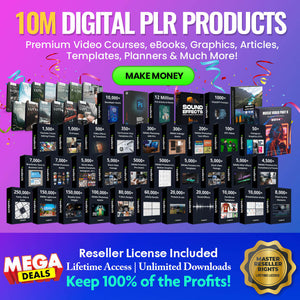 Unbeatable Offer! 🎉 Grab Our Entire Store of 15M Digital Products for Only $145 - One Day Only!