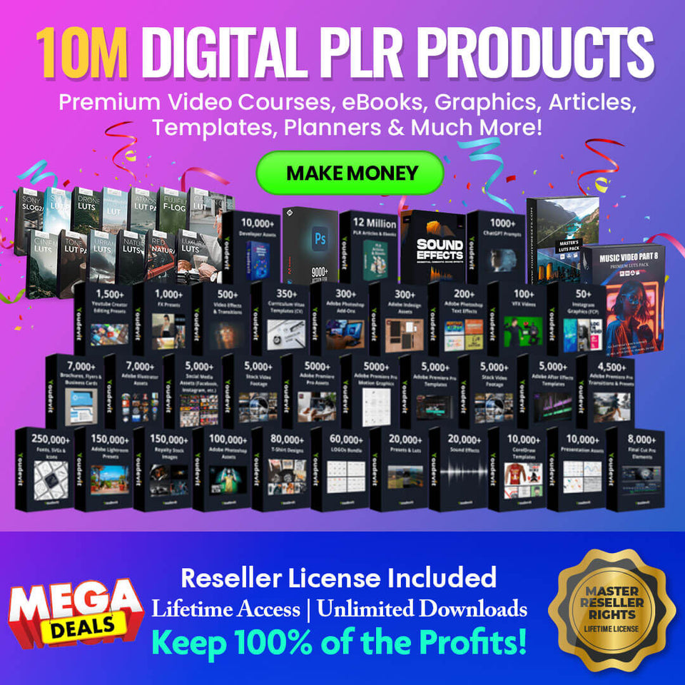 Unbeatable Offer! 🎉 Grab Our Entire Store of 15M Digital Products for Only $145 - One Day Only!