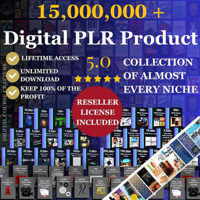 Unlock the Ultimate Collection: 15 Million Digital Products Available for Purchase!